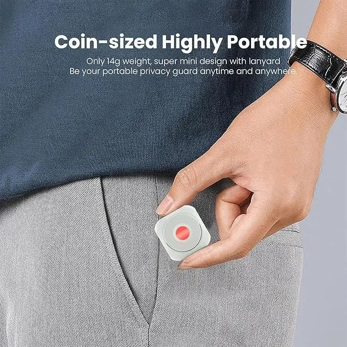 Mini Spy Camera Detector – Portable Anti-Surveillance Device GearNexa
