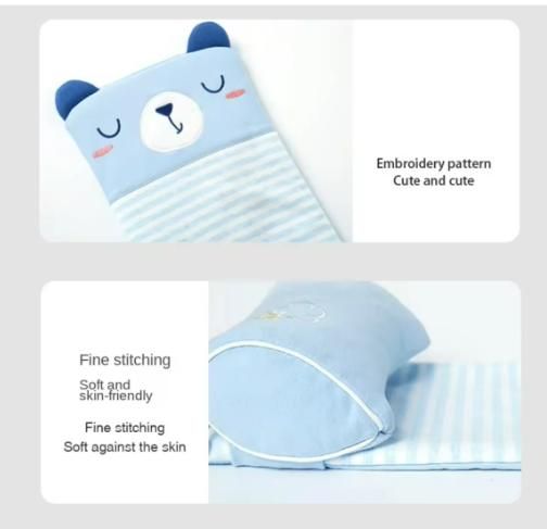 Baby Shaping Head Support Pillow for Newborns – Prevent Flat Head | Soft & Breathable Fabric (Assorted Colors)