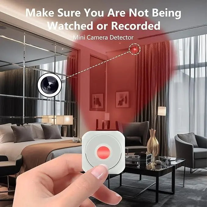Mini Spy Camera Detector – Portable Anti-Surveillance Device GearNexa