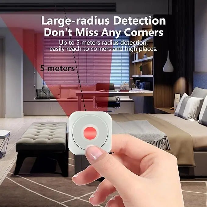 Mini Spy Camera Detector – Portable Anti-Surveillance Device GearNexa