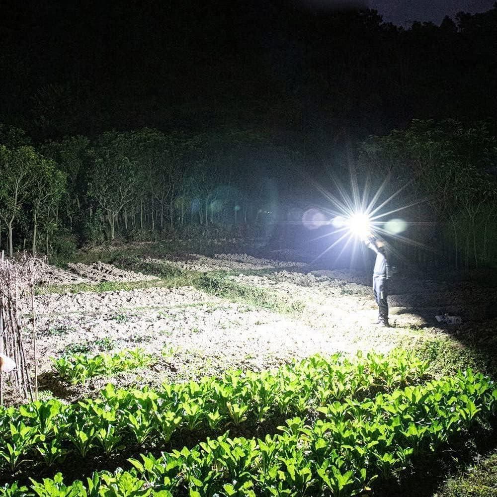 Portable Rechargeable LED Flashlight – Torch with Power Bank & Safety Tools