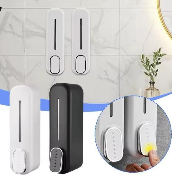Wall-Mounted Manual Soap Dispenser – Refillable & Space-Saving GearNexa