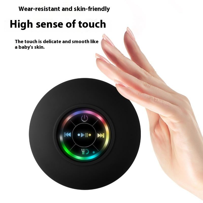 Waterproof Bluetooth Speaker with Suction Cup – Portable & Loud