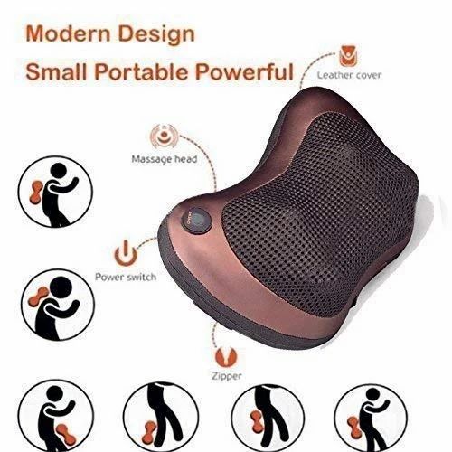 Car Seat Neck Rest Massager Pillow – Portable Cushion for Relaxation