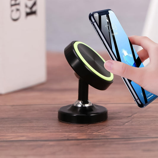 360° Magnetic Phone Holder Stand, Car & Desk Mount for All Phones GearNexa