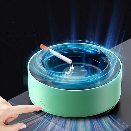 Smokeless Ashtray with Air Filter – Indoor Air Purifier for Smoke GearNexa