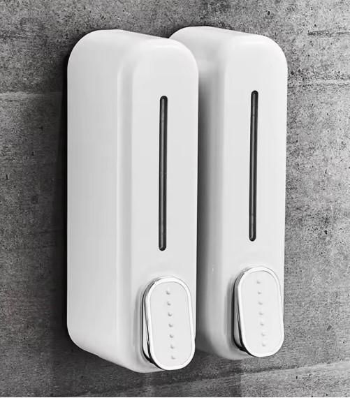 Wall-Mounted Manual Soap Dispenser – Refillable & Space-Saving GearNexa