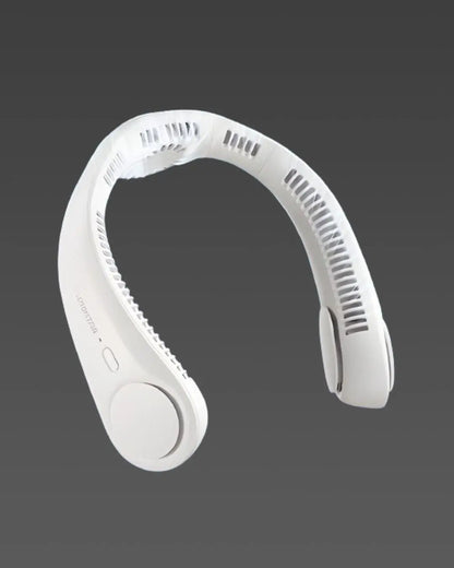 Stay Cool Anywhere with the Portable Bladeless Neck Fan – Rechargeable & Hands-Free! GearNexa