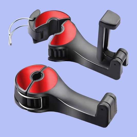 Car Seat Hooks with Phone Holder – Pack of 2 | GearNexa GearNexa