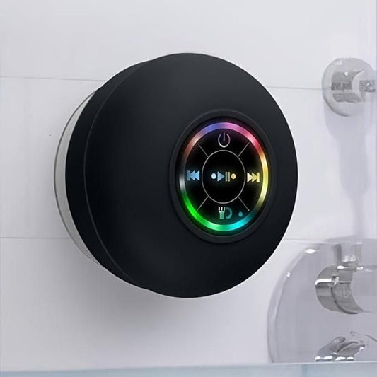 Waterproof Bluetooth Speaker with Suction Cup – Portable & Loud