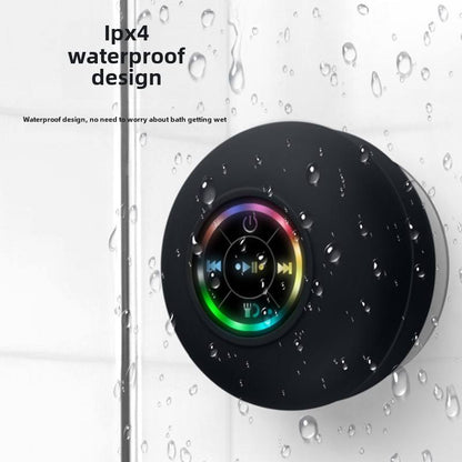 Waterproof Bluetooth Speaker with Suction Cup – Portable & Loud