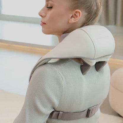 Rechargeable Neck & Shoulder Massager – Heat, Vibration & Deep Tissue