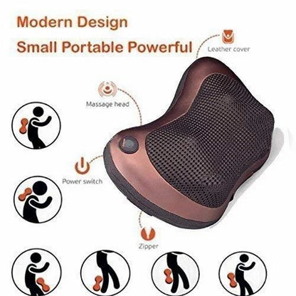 Car Seat Neck Rest Massager Pillow – Portable Cushion for Relaxation